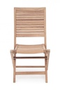 Sedia pieghevole in legno stile classico