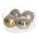 Sfera vetro cmø10 confezione da 4pz oro