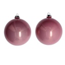 Sfera vetro cmø10 confezione da 4pz rosa