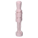 Soldatino resina laccato rosa cm8,5x8h38