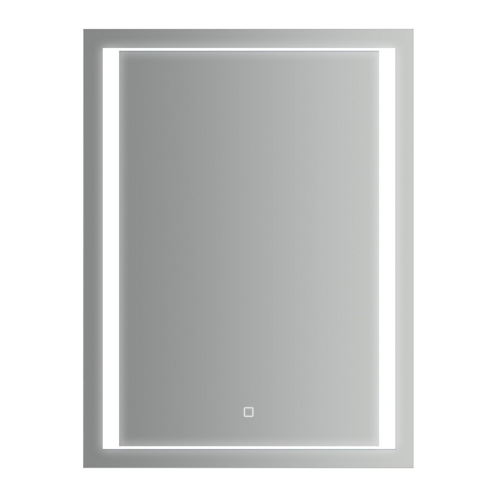 Specchio LED Aurelio - 60x80 cm, 0,5 mm