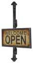 Targa open-closed ea-6174 cm. 54 x 5