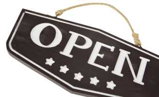Targa open/closed ea-6435 cm. 35