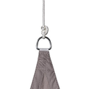 Tenda da Sole Triangolare 5x5x5 m in Tessuto Impermeabile - Colore: Grigio Tortora