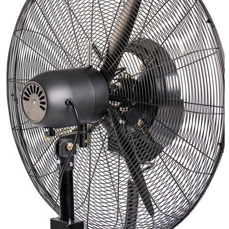 Ventilatore con nebulizzatore  diamentro 75 cm serbatoio 40 lt