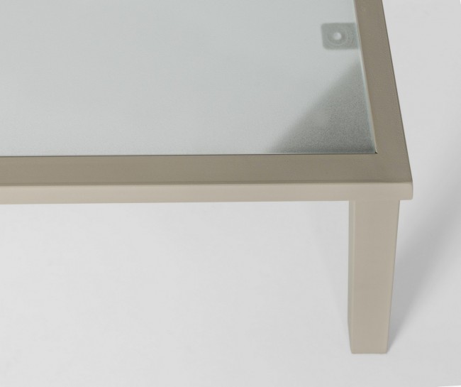 Set  salotto tortora in metallo