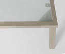 Set  salotto tortora in metallo