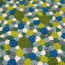 Tappeto a fiori multic. 160x230 ha-2947cm. 160 x 230