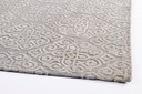 Tappeto grigio in fibre naturali stile fusion cm 160x230