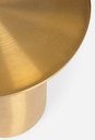Tavolino Gold in metallo stile atmosphere cm Ø51x59h