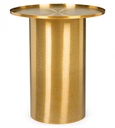 Tavolino Gold in metallo stile atmosphere cm Ø51x59h