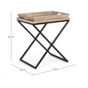 Tavolino in Legno Tray