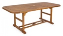 Tavolo rettangolare allungabile in legno stile classico cm 150-200x90