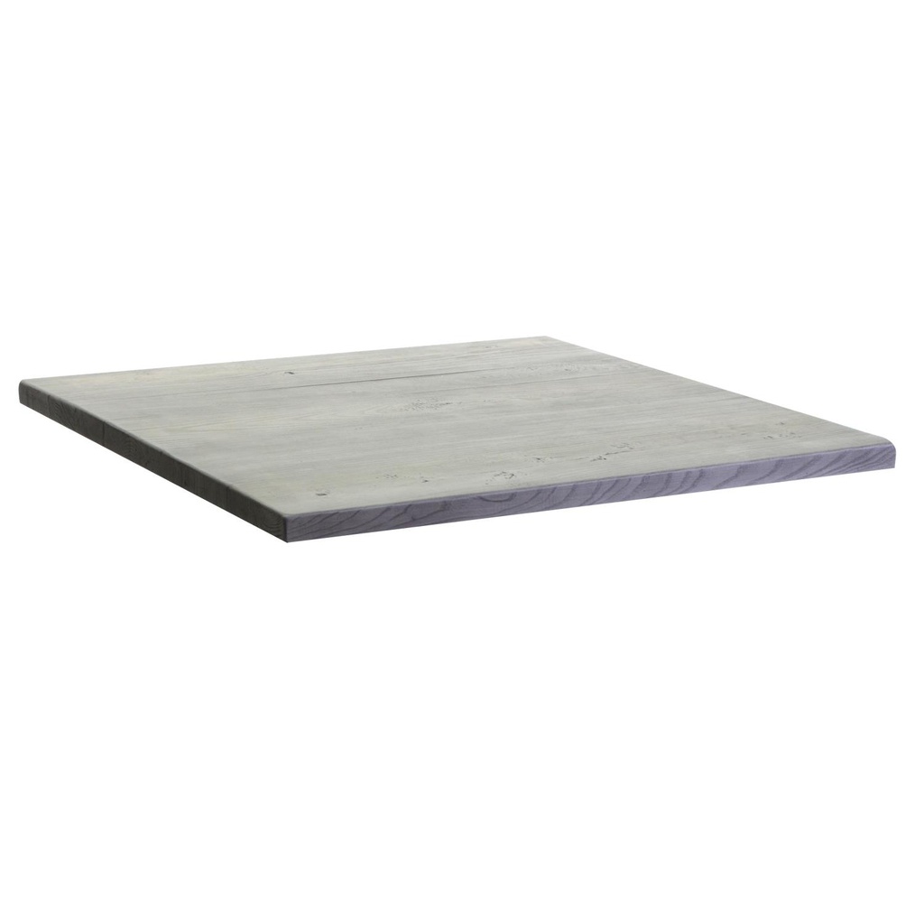 Top tavolo in resina per esterno grigio