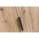 Armadio Rovere 2 Ante e 2 Cassetti - 82x184x46 cm
