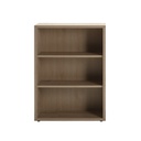 Libreria Bassa con 2 Ripiani Regolabili - Dimensioni: 111.90 cm x 81.60 cm x 35.70 cm