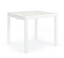 Tavolo in Alluminio Verniciato a Polvere 83-166x80 Bia Yk11