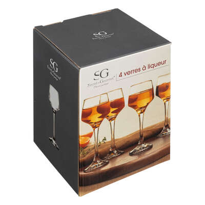 Set 4 bicchieri da liquore Elaya 9 cl