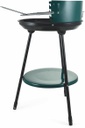 Barbecue Tondo 42x77 cm con Supporto a 3 Gambe