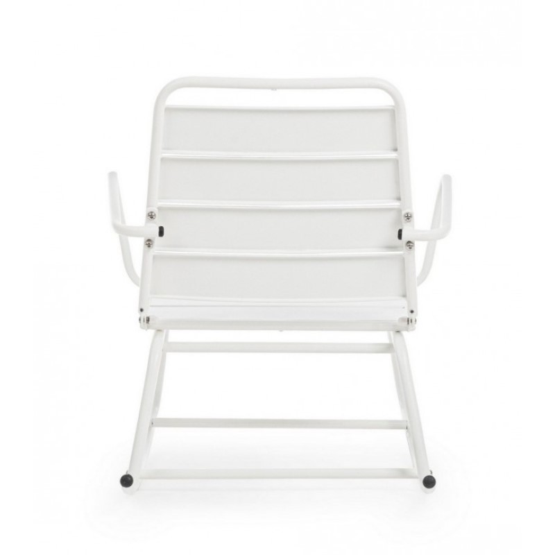 Sedia a Dondolo Bianca Lillian Bizzotto - Design Accattivante per il Tuo Relax