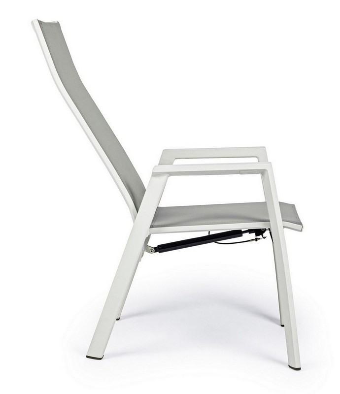 Sedia Reclinabile con Braccioli Steven Lunar - Design Elegante e Comfort Assicurato