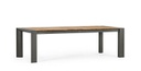 Tavolo Alluminio Cameron 253/319/384x110 Antracite Iperbriko
