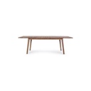Tavolo per esterno allungabile in legno 180-240x90x h76 cm