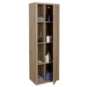 Mobile colonna con 1 anta e 4 vani - Ladama - Rovere Miele - 160x51.40x35.00 cm