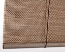 Tenda Marrone 90x180h in Bamboo e Legno