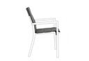 Cuscino Sedia Konnor Grigio Scuro - 91x41x1 cm