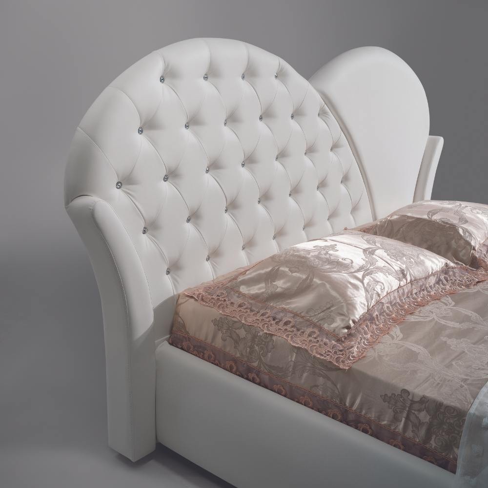 Letto Marubi bianco contenitore H122xL215xP220