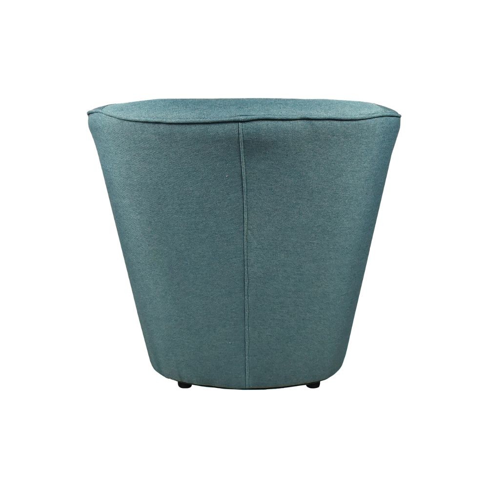 Poltrona Tago in tessuto azzurro Enzo 18 H76xL75xP66