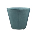 Poltrona Tago in tessuto azzurro Enzo 18 H76xL75xP66