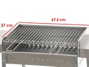 Barbecue a carbonella 40x70x90 cm