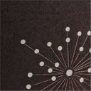 Lampadario paralume nero D.30x24