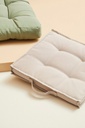 4x Cuscino quad beige 40x40x4 cm per esterno