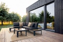 2x Cuscino esterno grigio 45x45