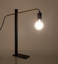 2x Lampada tavolo Carter nero 45x8x50h