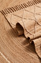 2x Tappeto naturale beige 70x140