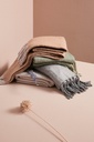 4x Coperta Wilton verde 127x152
