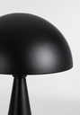 2x Lampada tavolo moderna nera D.22x36,5h