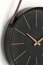 3x Orologio da parete nero 40x66 cm
