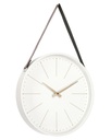 3x Orologio da parete bianco 40x66