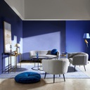 4x Cuscino blu D.90 in tessuto