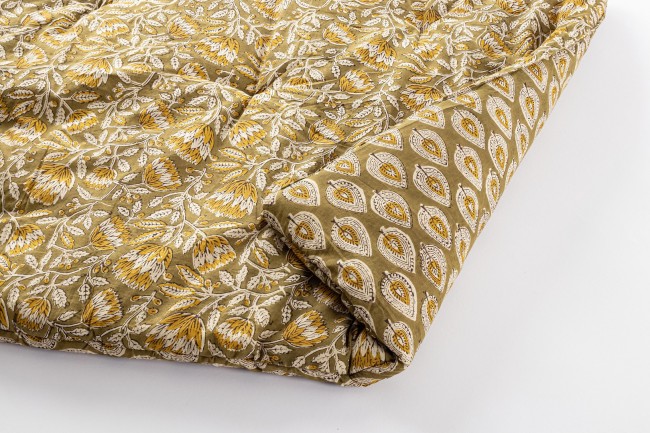 4x Cuscino pavimento verde 60x120