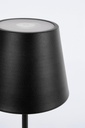 Lampada tavolo led Etna nero D.12 x 38h
