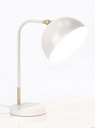 2x Lampada tavolo Glasgow bianco 32,5x20x41h