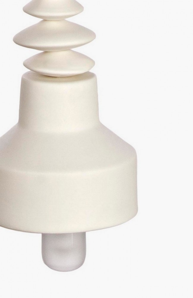 Lampadario ceramica 10,7x10,7x63h