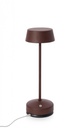 Lampada tavolo led marrone D.11 x 33h cm
