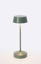 Lampada tavolo led esprito verde D.11x33h